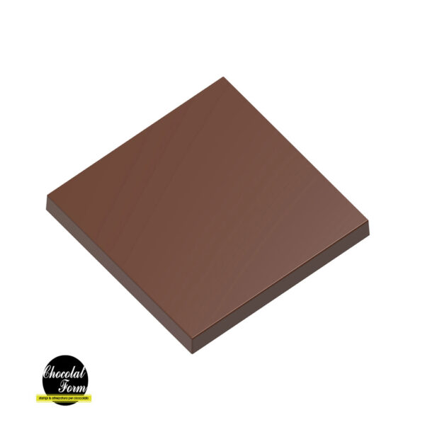 CHOCOLATE WORLD,Chocolate mold tablet square 80 x 80 mm CF0251