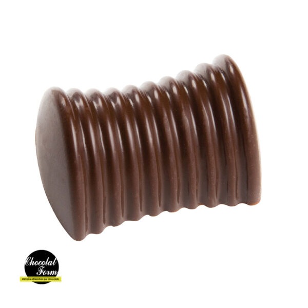 CHOCOLATE WORLD - Chocolate mold striped gianduiotto CF0411