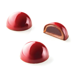 Silikomart Polycarbonate Chocolate mould Kit semisfera 01