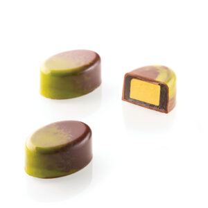 Silikomart Polycarbonate Chocolate mould Kit ovale 01