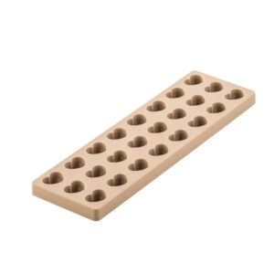 Silikomart Polycarbonate Chocolate mould Kit cuore 01