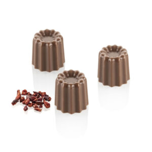 Silikomart Polycarbonate Chocolate mould Cannelé 01-p