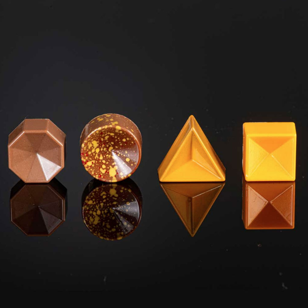 Martellato Polycarbonate Chocolate Mould Quadrato - Image 2