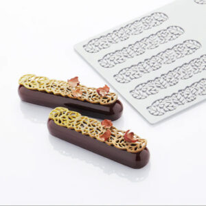 Pavoni Silicone Pastry Topper Mould PR003 Leaves 3