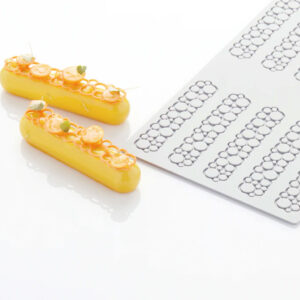 Pavoni Silicone Pastry Topper Mould PR006 Circles 3