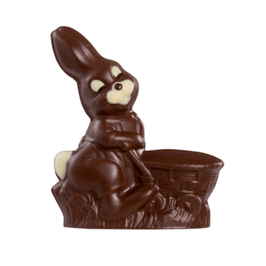Martellato Polycarbonate Chocolate Mould Bunny with basket