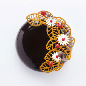 Pavoni Silicone Cake Topper Mould PR001 Leaves 1