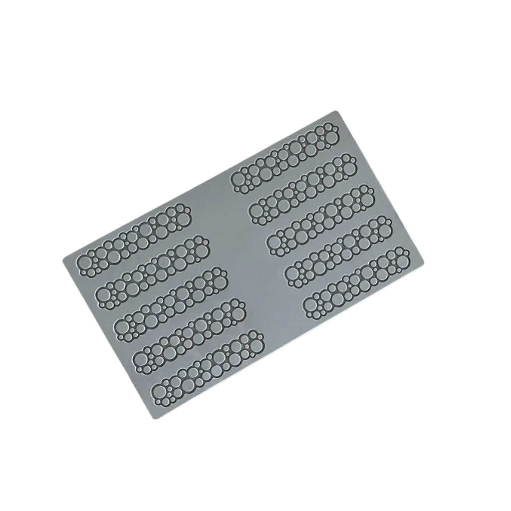 Pavoni Silicone Pastry Topper Mould PR006 Circles 3 - Image 2